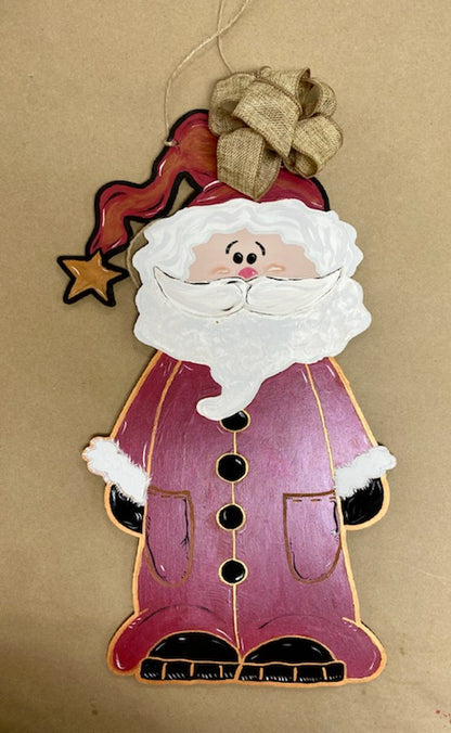 Santa door hanger