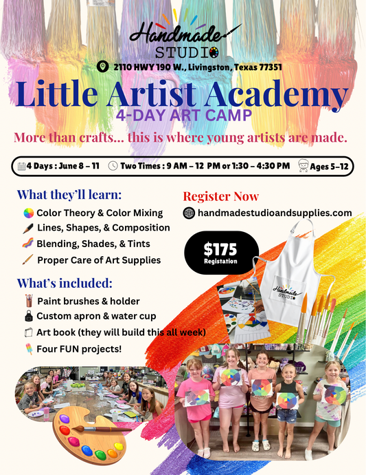 Little Artist Academy : 4-Day Art Summer Camp