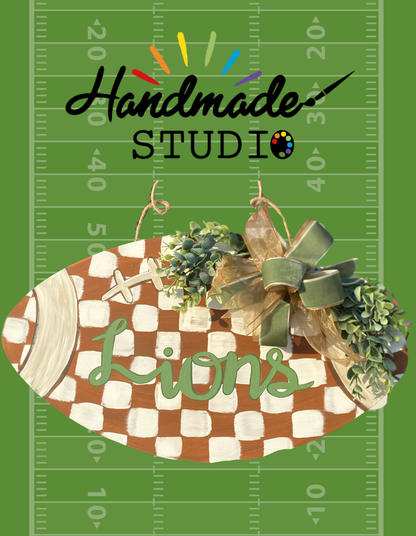 Football Door Hangers -Finished