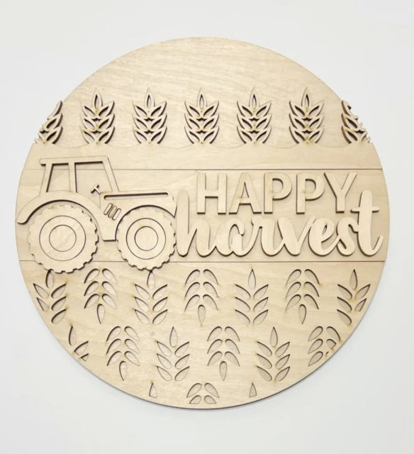 Happy Harvest - tractor