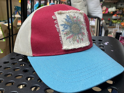 Patriotic Sunflower Baseball Hat